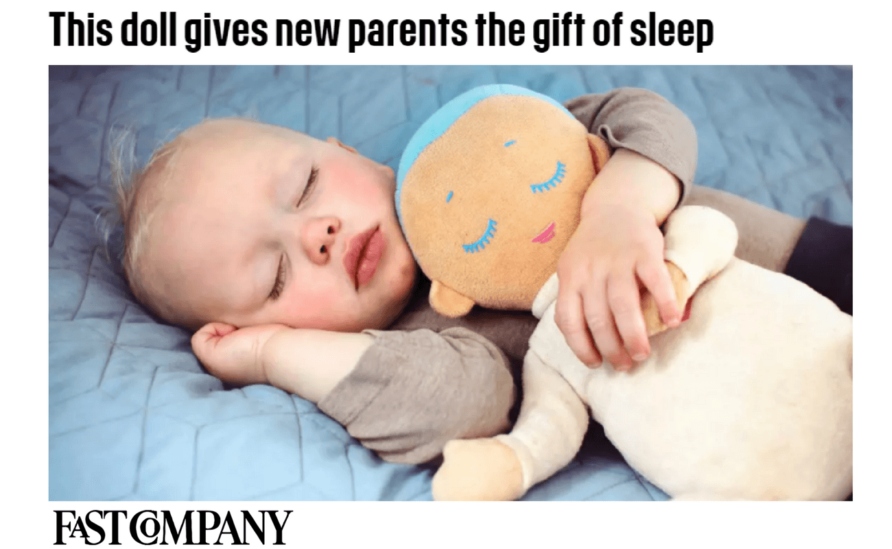 Lulla doll featured in Fast Company