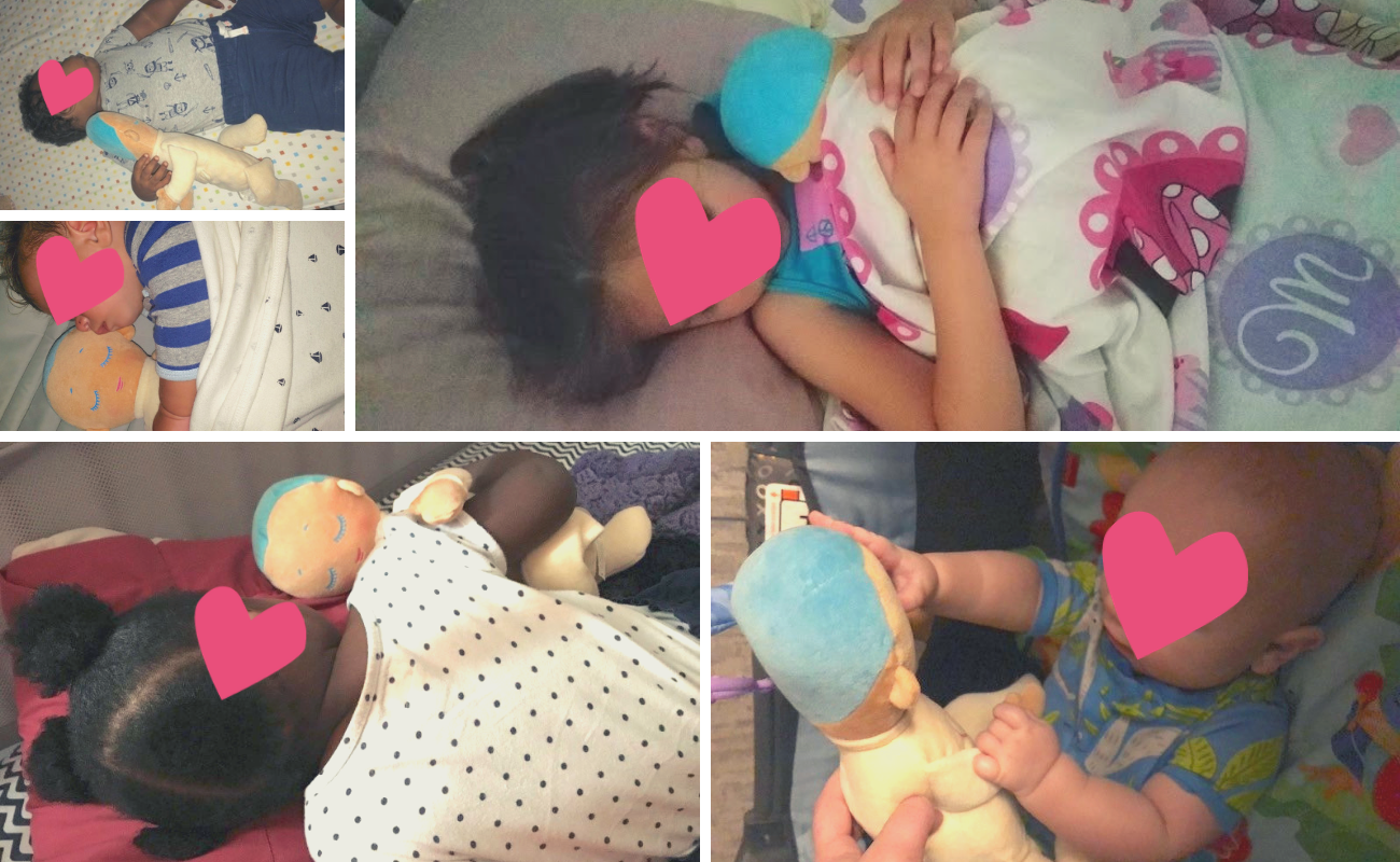 Lulla doll has shown to help foster children