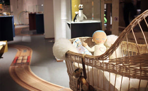 Lulla doll in a Nordic Design exhibition
